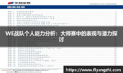 WE战队个人能力分析：大师赛中的表现与潜力探讨